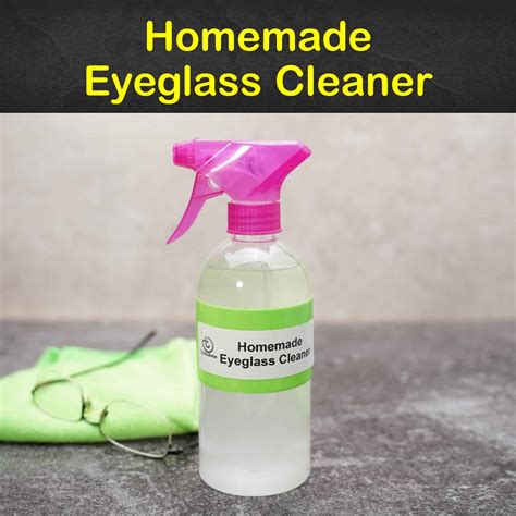 best solution for cleaning eyeglasses.